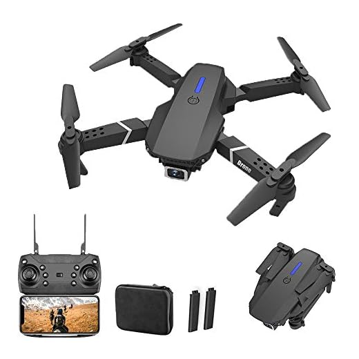 Drone e88 pro rc drone com grande angular hd 4k 1080p wifi fpv câmera dupla altura segurar dobrável quadcopter mini zangão presente brinquedos