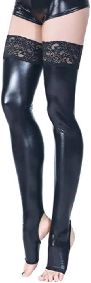 Coquette 82277: Stayup Toeless Stocking Blk Osq