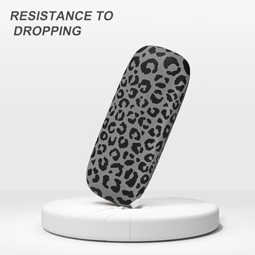 Image of Eyeglasses Case, Portable Hard Shell Protective Case for Glasses, Eyeglass Holder Box for Women with Cleaning Cloth