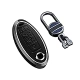 [SANRILY] 日産向けの キーケース キーホルダー キーカバー キー保護 NISSAN ニッサン 新型セレナC27 セレナC26 セレナC25 エルグランド E51等に適用 保護 落ちにく 傷 防止 オシャレ