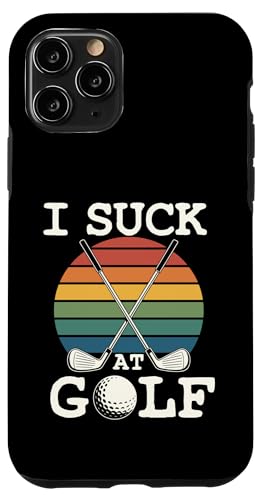 I Suck At Golf Joke ʔSt s Ȓj St X}zP[X iPhone 11 Pro p