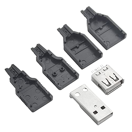 Juego de 40 conectores USB tipo A premium miniatura 6