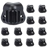GALPADA Lot De 16 Protections D'angle Noirs En Plastique Pour Haut-parleurs, Coins Anti-co...