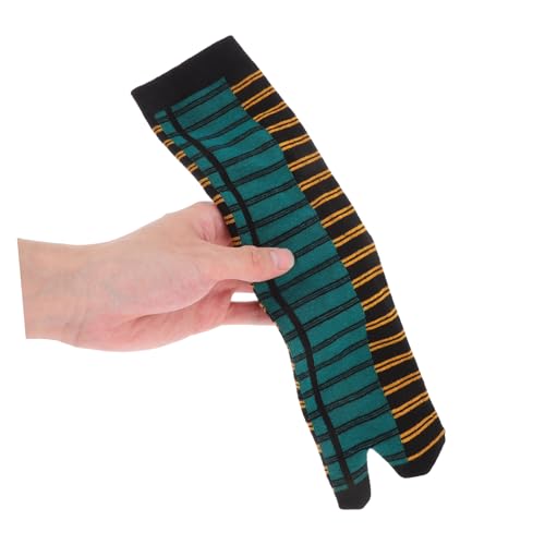 Calcetines tabi de algodón VALICLUD de punta dividida en pack de 5 pares multicolor 4