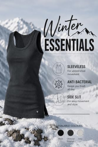 Image of Van Heusen Women's Anti-Bacterial Sleeveless Thermal Tank Top