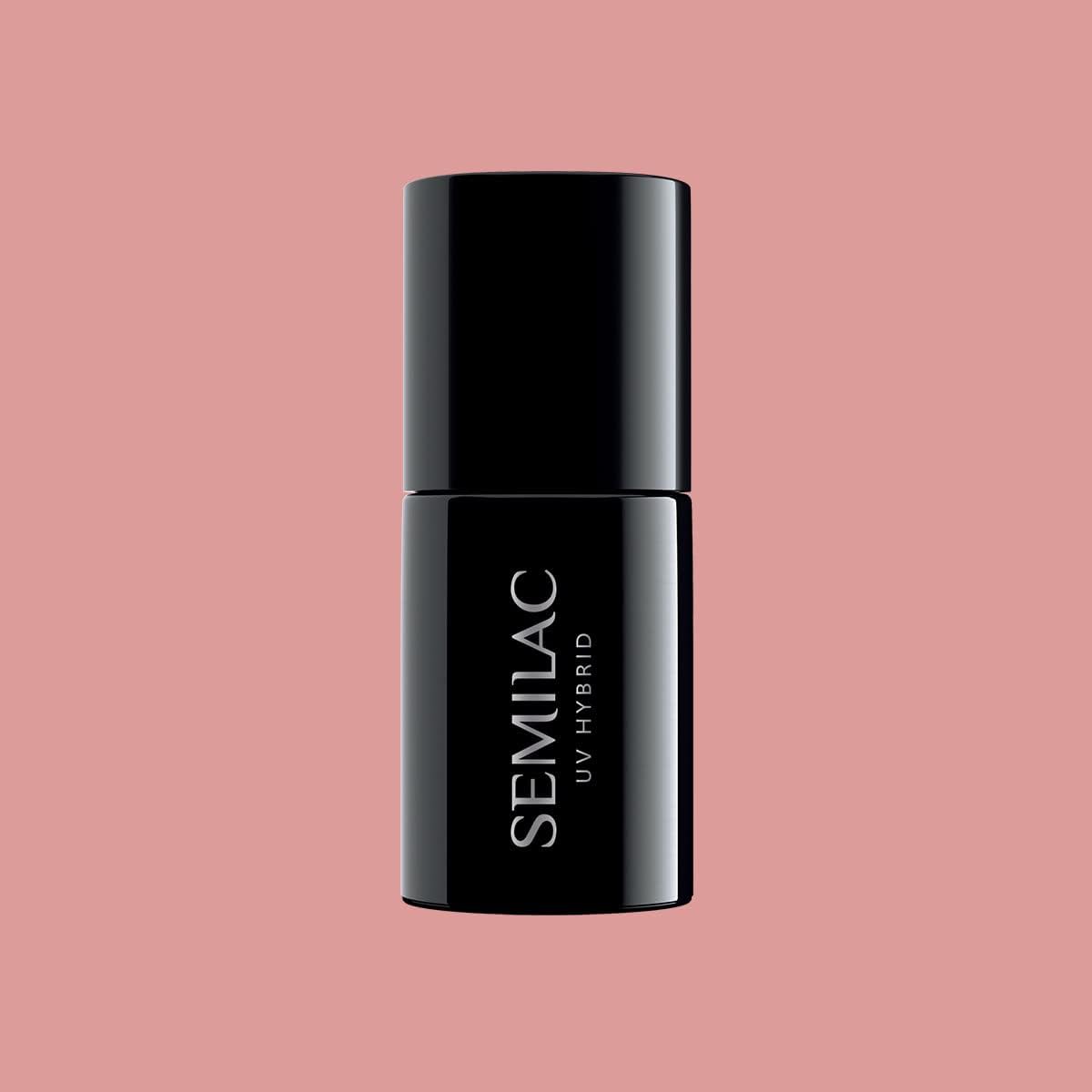 SEMILAC Gel Nail Polish 371 Vivid Coral, Full Coverage Gel Polish, Soak Off Easy To Use LED/UV Nail Lamp