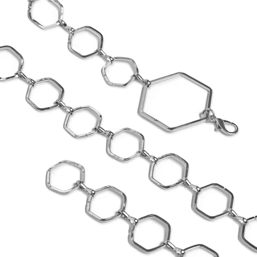 Fashion Metal Waist Chain Belt for Women Blouse Dress Sweater Jeans Punk Ladies Belt3