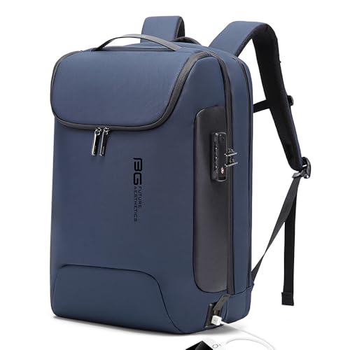 Image of BANGE Anti-Theft Backpack with USB Charging Port 17.3 Inch Business Laptop Backpack