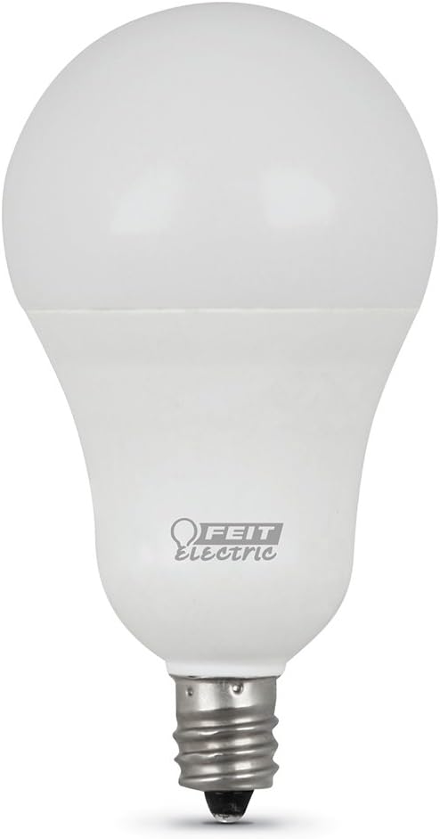 New Product Feit Electric A1540C/850/10KLED/3 A1540C/850/10Kled Non-Dimmable Led Lamp, 40 W, 120 Vac, 300 Lumens, 5000 K, CRI >80, 1-3/4 in Dia, White