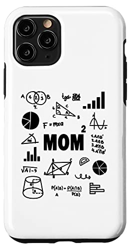 Mom Squared Second Time Mom Math Second Power Mother �X�}�z�P�[�X iPhone 11 Pro �p