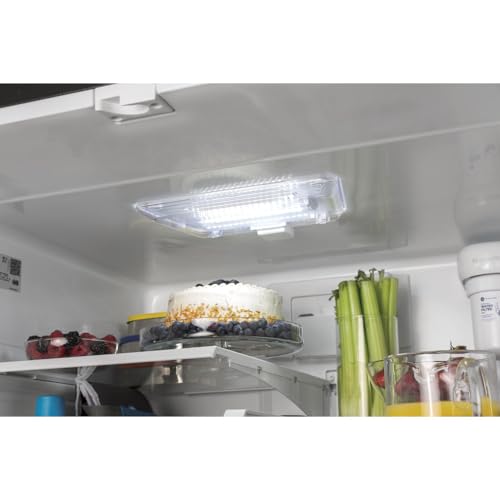 GE GWE19JGLBB French Door Refrigerator, Black on Fridge.com