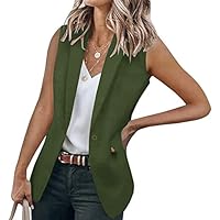 BrOleo Dames Blazerpak Elegant Open Vest Blazerjasje Top Casual