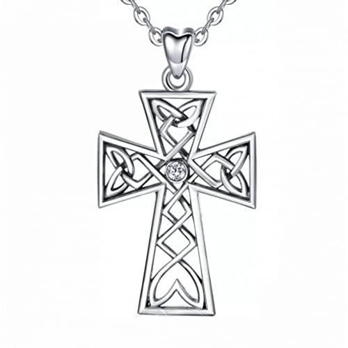 Pendentif Croix HHRLCH en Cristal : Le Cadeau Idéal pour Femme avec Boîte Incluse
