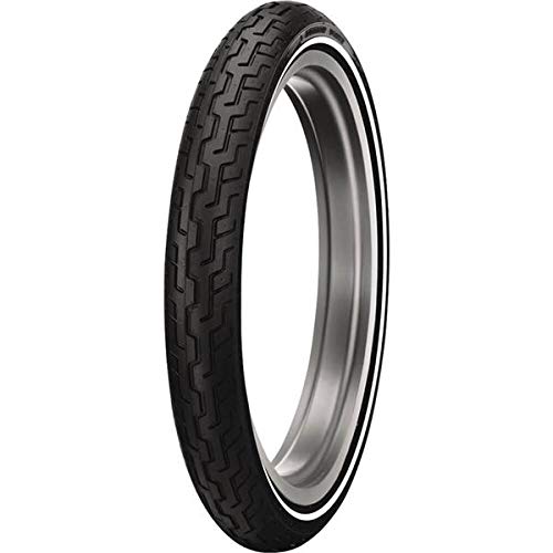 MH90-21 Dunlop Harley D402 MH90-21 Medium White Wall Front