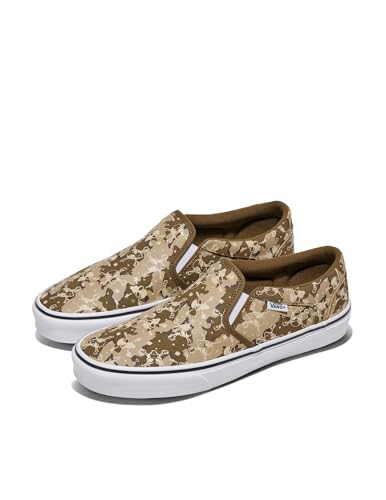 Image of Vans Men's Asher Slip-on Shoe - Comfortable Sneakers for Walking, Fashion & Everyday Wear
