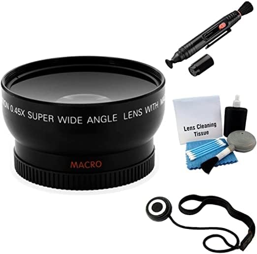 40.5mm Wide Angle/Macro Lens Bundle for Sony NEX-5T Digital Camera with 16-50mm Lens. UltraPro Deluxe Accessory Set Included