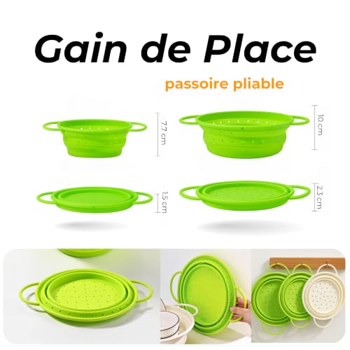 Passoire silicone sans BPA CLOVE à structure solide et robuste - 3