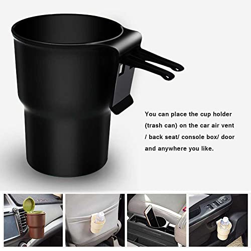 Car Cup Holder Organizer Drink Bottle Holder Stand Plastic Trash Container For Cellphone Keys Water Bottles Pen Food And So On #TOP1