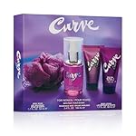Curve Crush for Women Perfume Fragrance Set, Body Wash & Lotion, Fragrance Mist and Loofa, Day or Night Scent, 4 Piece Set - Image 3