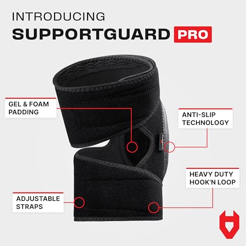 image for NoCry Gel Knee Pads for Men and Women with Soft Foam Cushion — Water