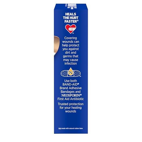 Image of BAND-AID Brand Sterile Flexible Fabric Adhesive Bandages, Comfortable Flexible Protection & Wound Care for Minor Cuts & Scrapes, Designed to Cushion Painful Wounds, Extra Large Size