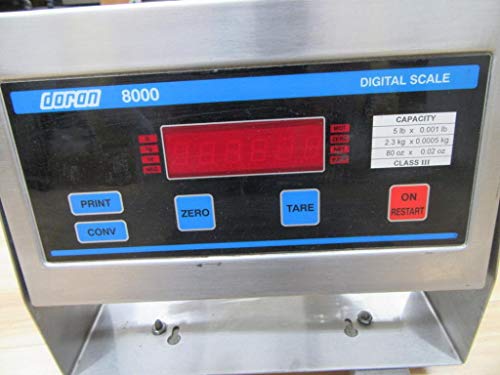 Doran Scales 8000M Stainless Steel Digital Scale #TOP5