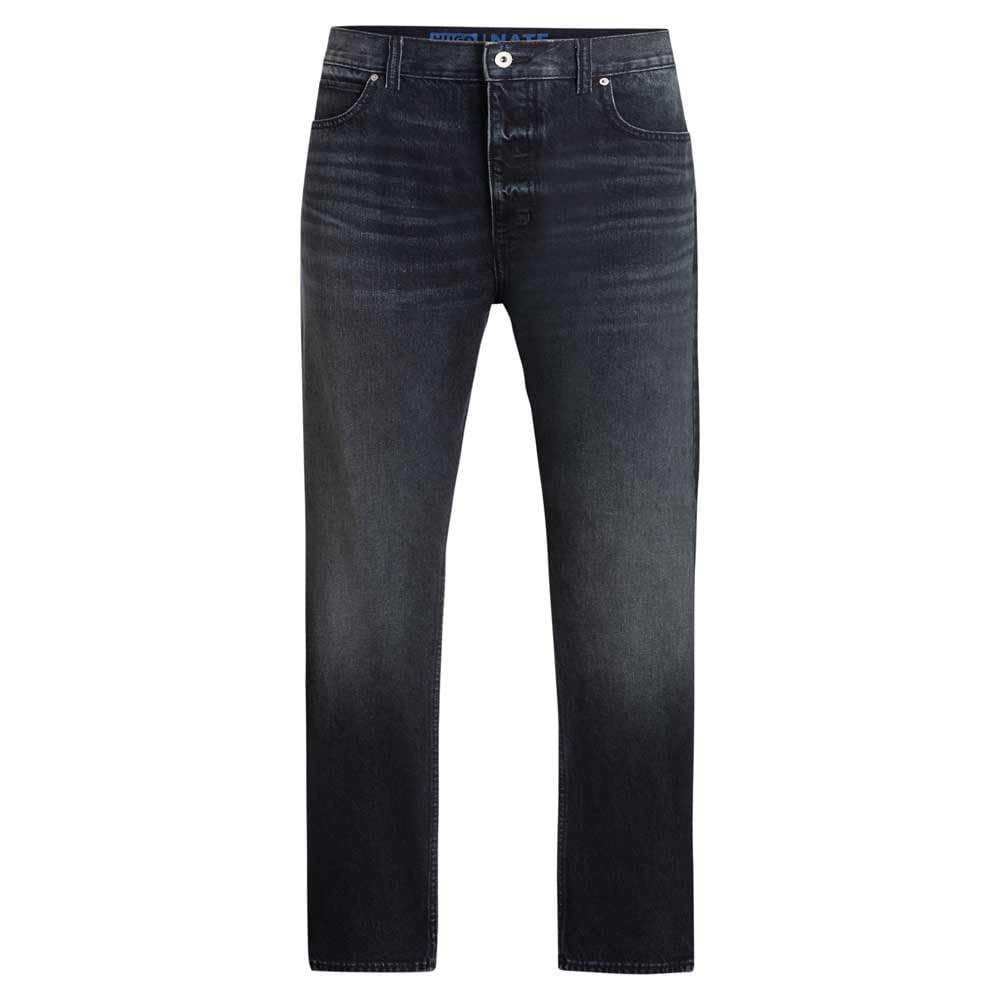 Hugo Men's Nate Jeans, Dark Blue, 36 W/32 L