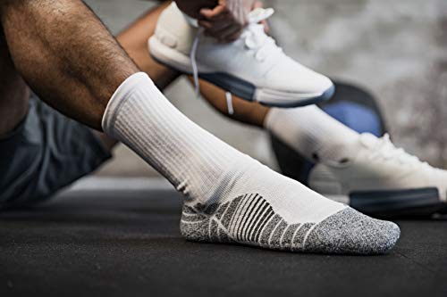 Under Armour Meias unissex de alto desempenho, 3 pares