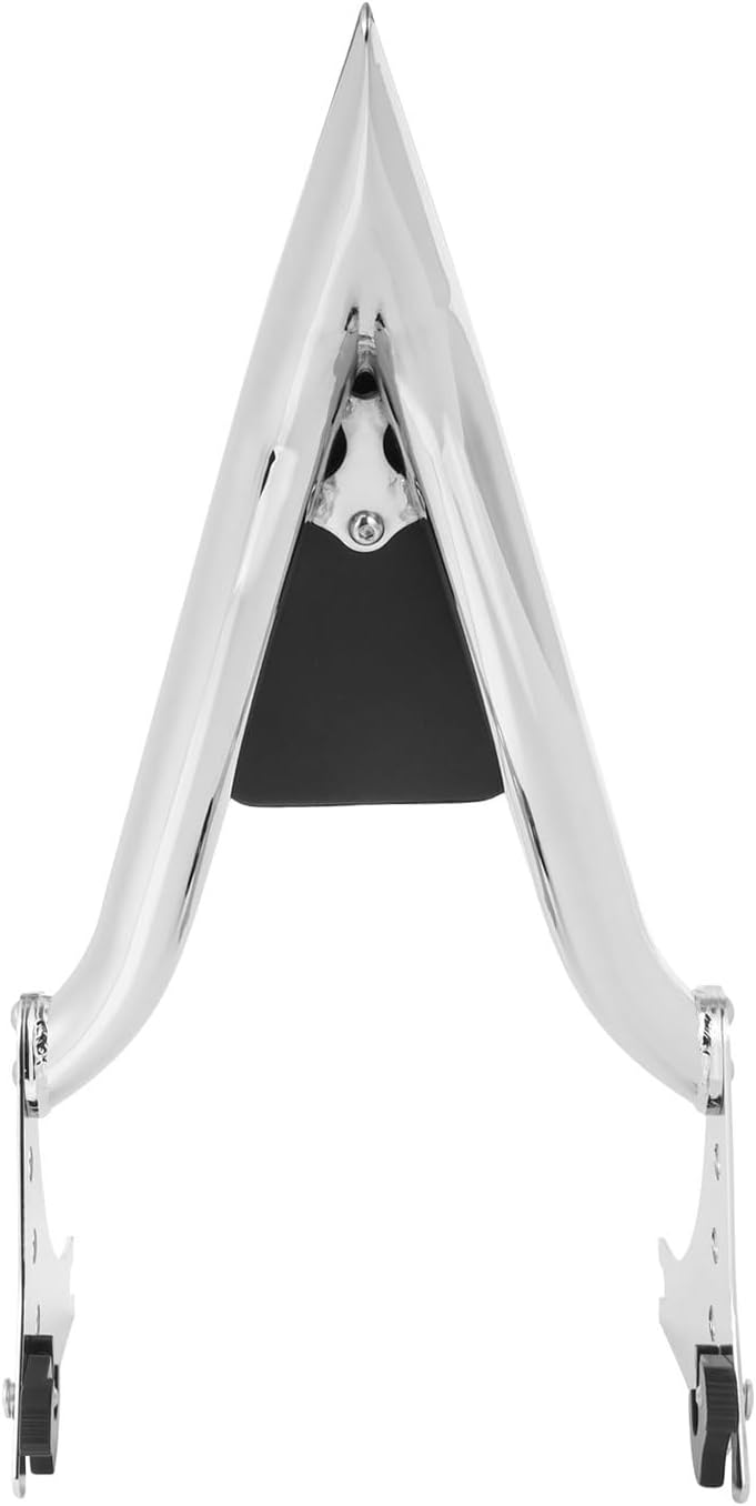 Detachable Sissy Bar Passenger Rear Backrest For Harley Sportster XL883 XL1200 2004-2022, for Sportster 883, Sportster 1200, Seventy Two, Forty Eight, Iron 883, Iron 1200 (Chrome)