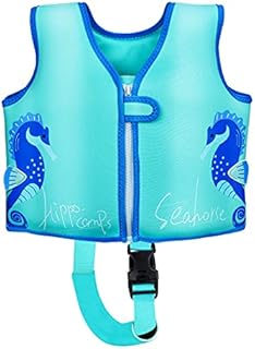Wenlia Children's Swim Jacket Cute Seahorse Snorkeling Vest Strong Buoyancy Best Vest Swimming Sea Bathing Swimming Water Play