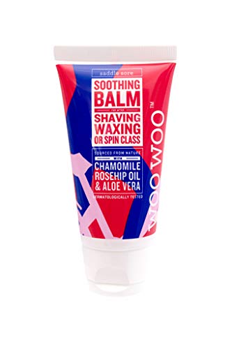 WooWoo Saddle Sore! Womens Soothing Moisturising Balm - Beeswax Chamomile Rosehip Oil and Aloe Vera - 50ml