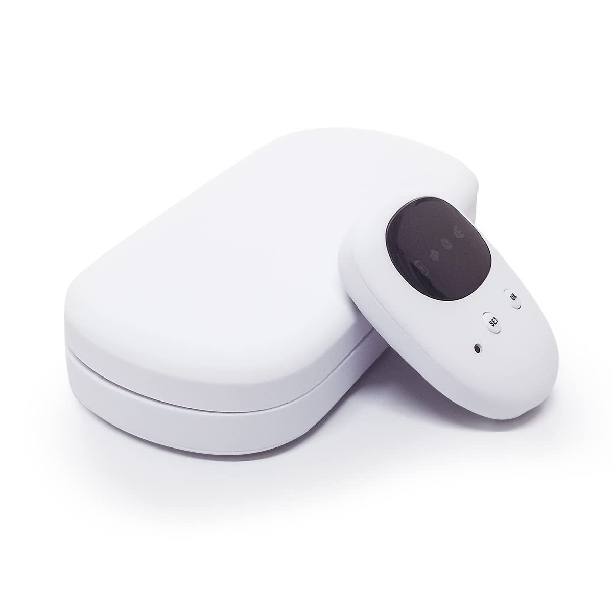 Yoicee Wireless Bedwetting Alarm for Boys Girls (White)