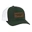 Dark Green, White Mesh