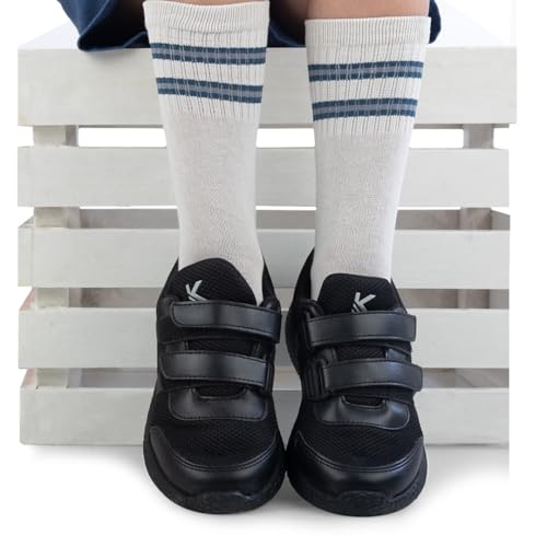 Image of SKUDO Unisex-Child Black Uniform Shoes