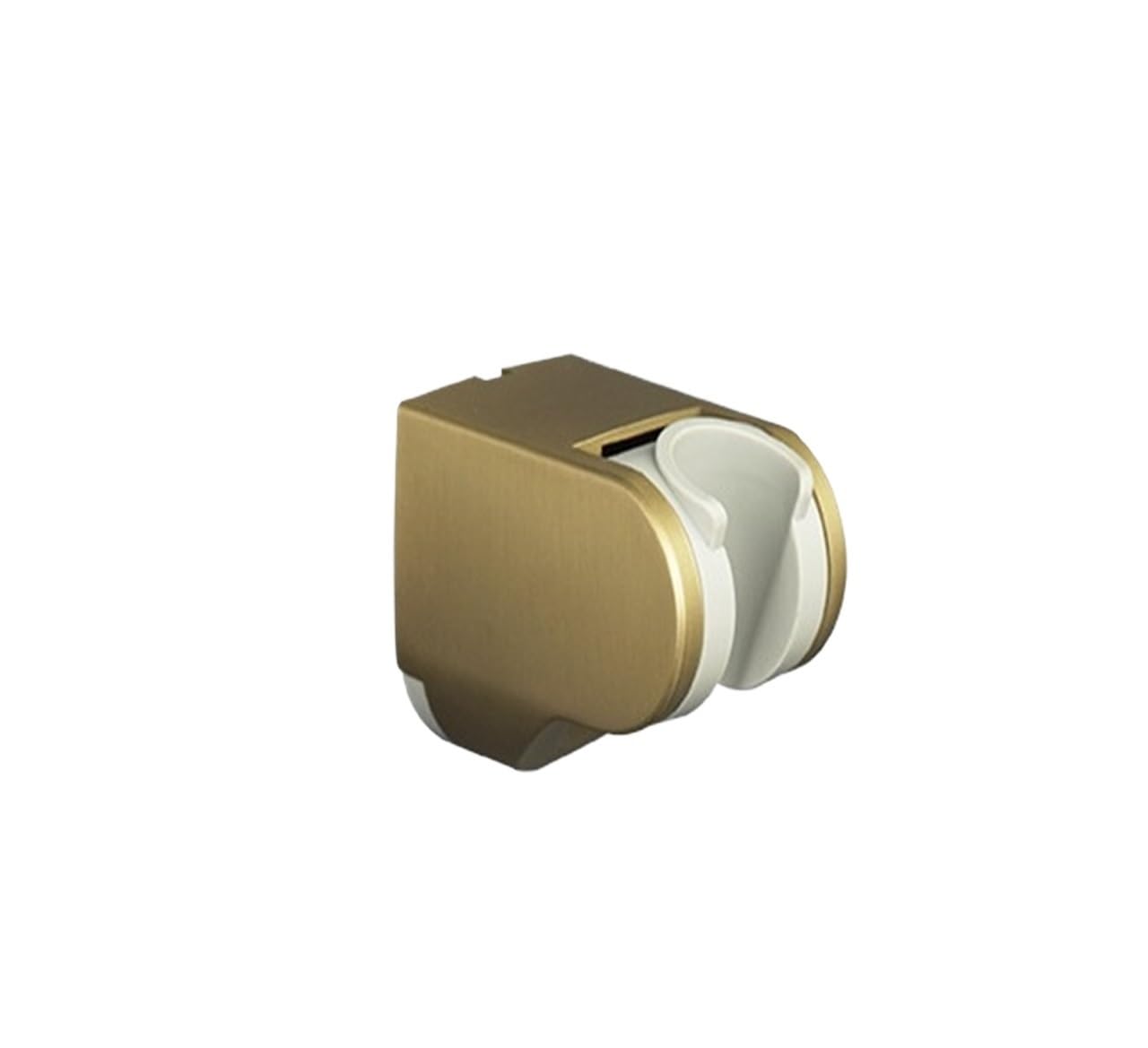 Kldcfhdr Brushed Gold 1Pcs Adjustable Abs Wall Mount Shower Holder(Brushed Gold)