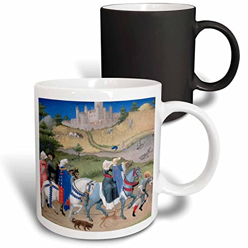 3dRose August from Les Tres Riches Heures du 11oz Magic Transforming Mug