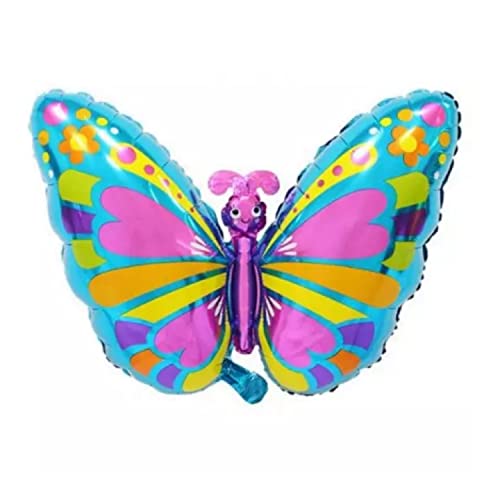 Image of Party Decorz 19X29 Inch Butterfly Theme Foil Balloon For Children Birthday Party Decoration