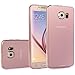 Galaxy S6 Case, Pasonomi® [Ultra Slim] Premium TPU Gel Rubber Soft Skin Silicone Protective Case Cover for Samsung Galaxy S6 [Perfect Fit] (Transparent Pink)