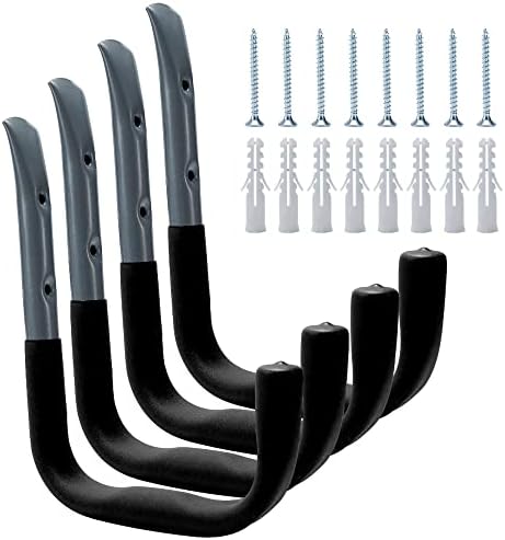Upgraded 16 Packs Garage Hooks Utility Double Heavy Duty With - View #8