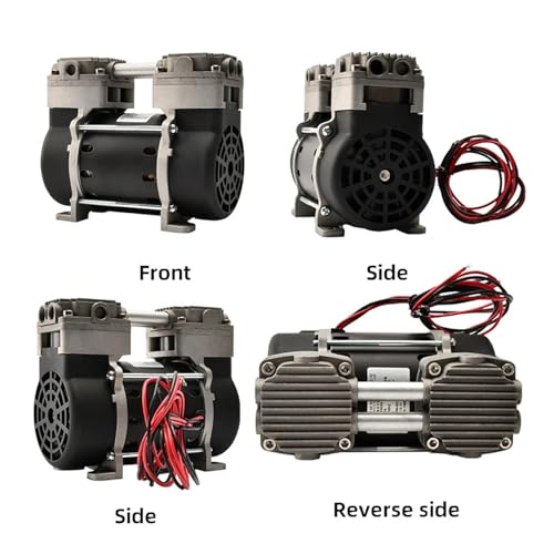 Pompe à vide double piston 220V sans huile appareil compact - 4