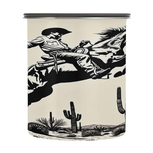 Contenedor hermético para café de acero inox 17 oz miniatura 2