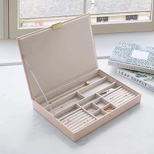 Couvercle Stackers Blush Supersize Lid pour coiffeuse ordonnée - 3