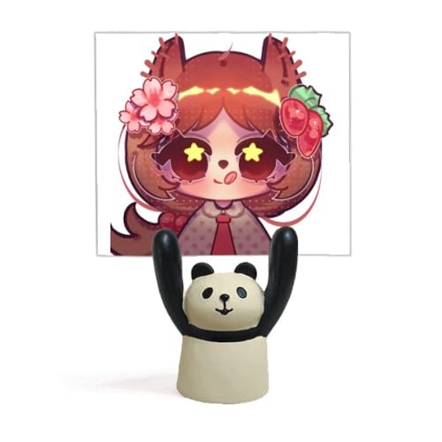 Support de mémo écureuil et cerises japonaises, cadeau mignon panda