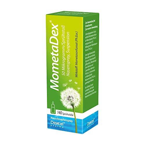 MometaDex 50 μg/Sprühstoß Nasenspray Suspension bei Heuschnupfen, 18.0 ml Spray