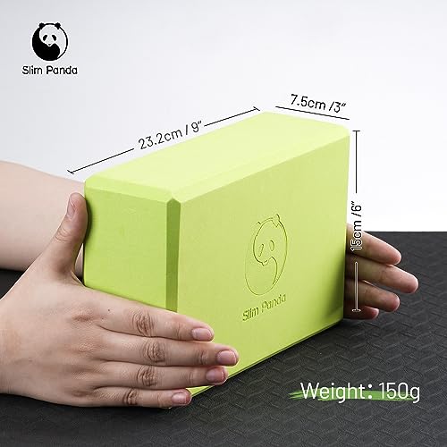 Slim Panda Yoga Blocks Set of 2 & Bag - Image 4