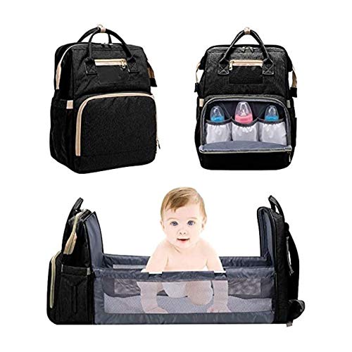 Multifunktionale Mutter,Wasserdichtes Baby-Reisebett,Große Kapazität,Tragbare Wickelauflage,Tragbares Reisebett,Camping im Freien,mit 1