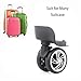 Katahomie Luggage Travel Suitcase Wheels 2.4 inch, Replacement Outdoor Caster Wheel- 2Pair