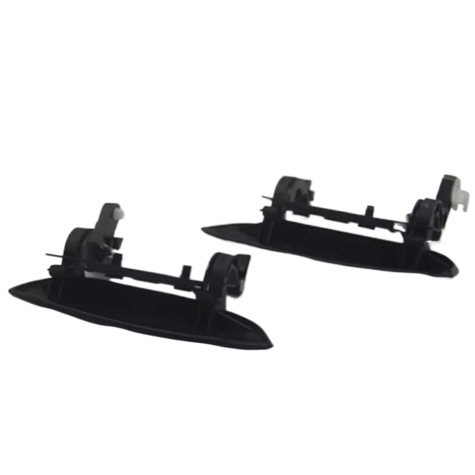 ZJYZYQ Car Sliding Outer Door Handle for Kia for Rio for Sedan 2003 2004 2005 for RX-V 2003-2005 Front Left and Right Smooth Black Exterior Door Handle(Front Left and Right)