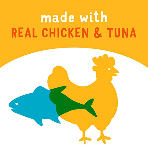 Friskies Purina Natural, Grain Free Wet Cat Food Complement, Lil' Soups Flaked Chicken - (8) 1.2 oz. Tubs - Image 5