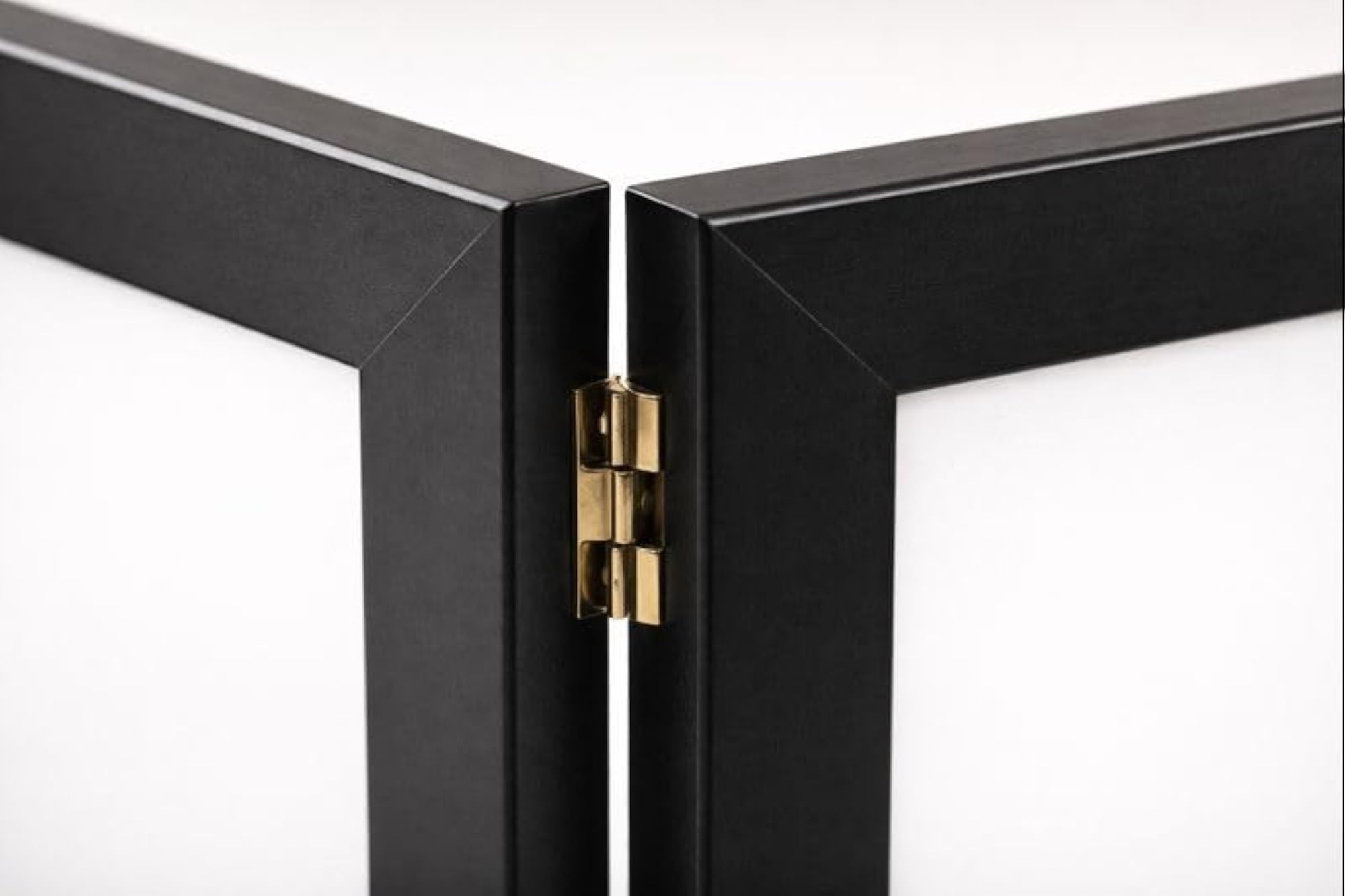 Black Foldable Double Photo Frame